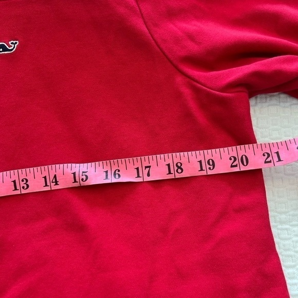 Vineyard Vines 1/4 Zip Pullover Nordic Logo
Red oversized Sweatshirt - Picture 12 of 15